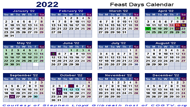 cogtvorgcalendar church of god hebrew holy day calendar